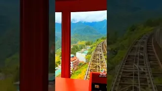 Climbing train to Fansipan cable car station in Sapa ⛰🌲||Vietnam