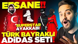 OYUNA TÜRK BAYRAKLI ADİDAS SETİ GELİYOR! BAYILACAKSINIZ! (YARDIMINIZ LAZIM) PUBG Mobile