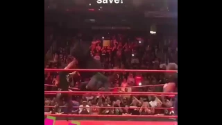 A mini Shield reunion when Seth Rollins helps Dean Ambrose from the Miztourage Raw 10th July 2017
