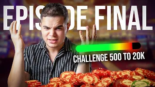 PANIQUE À VEGAS 😱 8H avant la fin du Challenge 500 to 20K - EPISODE FINAL