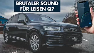 SO sollte ein SUV klingen! Böser Sound im Audi Q7 dank Soundmodul von Cete Automotive