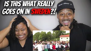 🇸🇪 Is THIS What REALLY Goes On In SWEDEN?! American Couple Reacts "Swedish Midsummer for Dummies"