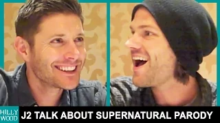 Jensen Ackles & Jared Padalecki talk about Supernatural Parody