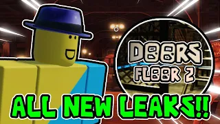 Roblox DOORS Floor 2 All New *MASSIVE* LEAKS!! (Everything Explained)