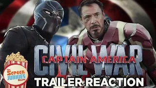 Captain America: Civil War - Trailer Reactions!