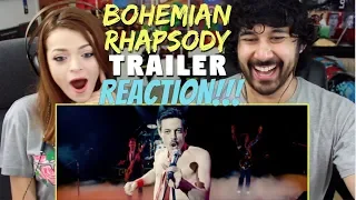 BOHEMIAN RHAPSODY | Official TRAILER - REACTION!!!