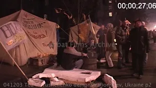 Orange Revolution | Yushchenko demonstration | Kiev, Ukraine | Part 2 (T624b)