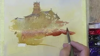 Secret to Loose Watercolor Painting