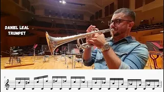 Intervalles / Interval / Intervalos- Trumpet SINGLE TONGUE - Daniel Leal Trumpet