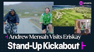 ONE OF THE MOST UNIQUE FOOTBALL PITCHES 👀 | Andrew Mensah Visits Eriskay🏴󠁧󠁢󠁳󠁣󠁴󠁿 | Stand-Up Kickabout