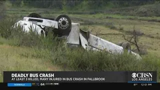 3 Killed, 21 Injured In 15 Freeway Bus Accident In North San Diego County