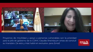 Entrevista exclusiva: Claudia Sheinbaum platicó para Zona3 Noticias