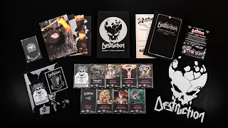 UNBOXING: Destruction ― Trapped in Lunatic Possession (9-tape box)