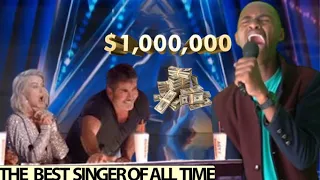 GOLDEN BUZZER!!!!George pauls Heavenly worship surprised Judges