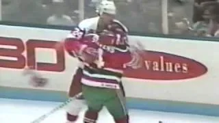 Bob Probert vs Scott Stevens Jan 25, 1992