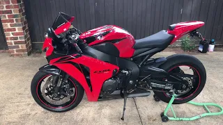 2008 CBR 1000 RR Walk Around