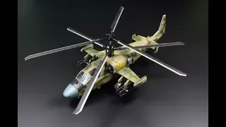 Kamov Ka-52 Alligator "Hokum-B" 1/72 Italeri - Helicopter Model