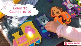 Count and Learn Numbers Foam Puzzles 1 to 10 for Kids