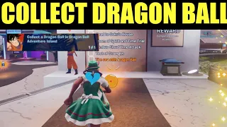 collect dragon balls in dragon ball adventure island - Fortnite