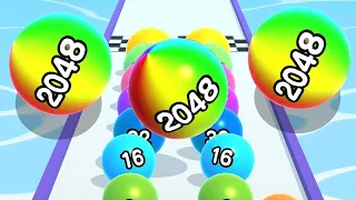 Ball Run 2048 - All Levels Gameplay Android,iOS Level 781-790