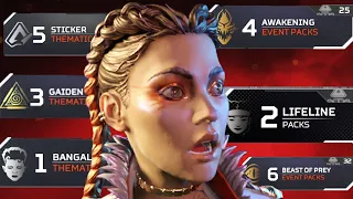 I Saved My Apex Event Packs for 229 Days, Here's What Was Inside
