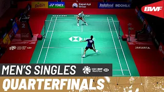 Indonesia Open 2023 | Jonatan Christie (INA) [6] vs. Anthony Sinisuka Ginting (INA) [2] | QF