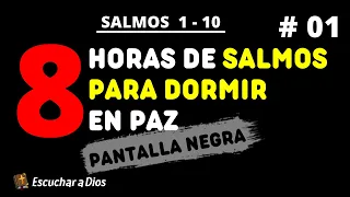 SALMOS para DORMIR en PAZ | PANTALLA NEGRA | # 01