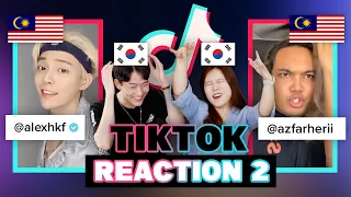 Korean Influencers React to Malaysian Tiktokers!