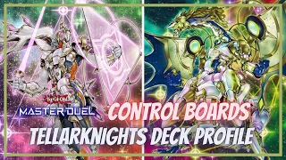 CONTROL BOARDS - Tellarknights Deck Profile + Gameplay - [Master Duel]