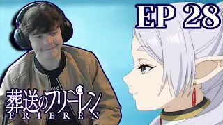 THE GREATEST FANTASY ANIME OF ALL TIME. || Frieren: Beyond Journey's End Episode 28 Reaction!!
