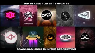 TOP 10 AVEE PLAYER TEMPLATES 2021 ( DOWNLOAD LINKS IS IN THE DESCRIPTION )