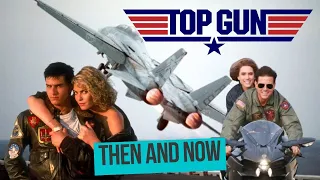 TOM CRUISE - TOP GUN CAST ⭐️ Then and Now 2024