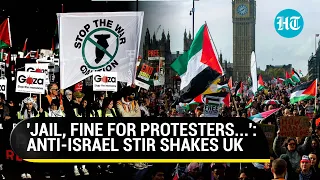 UK Jolted By Anti-Israel Stir; New Order Threatening Jail Term Issued To Stop... | 'Shame Shame'