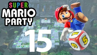 Super Mario Party Whomp's Domino Ruins 15 Rounds (Master Level)