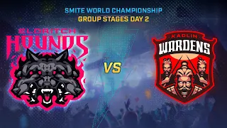 SMITE WORLD CHAMPIONSHIP: Group Stages Day 2 - Eldritch Hounds Vs Kaolin Wardens