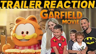 THE GARFIELD MOVIE (2024) Teaser Trailer REACTION | Chris Pratt | Samuel L. Jackson | The Venturas