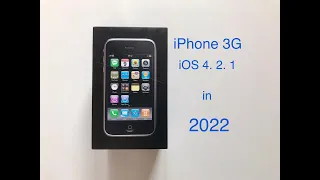iPhone 3G iOS 4.2.1 in 2022 l Айфон 3g с iOS 4.2.1 в 2022 году, использовать только как звонилку