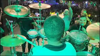 Carlos Vinicius 10 anos tocando com a Banda Som & Louvor "Deus está caprichando"