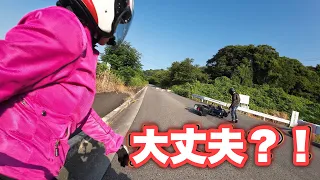 【シニア夫婦ライダー】ヘルニア腰痛の復活は立ちコケ？！2023年夏編