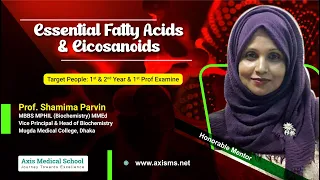 Biochemistry | Essential Fatty Acid & Eicosanoids