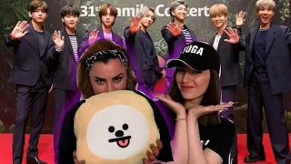 BTS Lotte Duty Free Family Concert2021.Реакция!Reaction!XMM.kpop