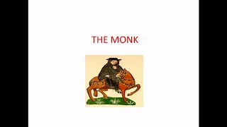 The Monk, The Prologue to Canterbury Tales by Geoffrey Chaucer in Urdu / Hindi lecture 1.4