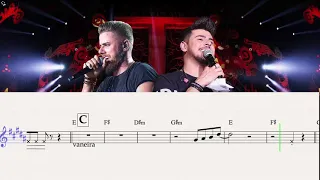 Notificação preferida Partitura Simples