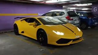 Superloud lamborghini/Loud Lambo startup and rev up/supercars in bangalore