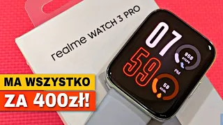 TAKIEGO SmartWatch'a to ja ROZUMIEM! 400zł i mamy GPS, Połączenia, Amoled 60Hz | Realme Watch 3 Pro