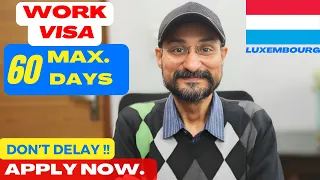 🇱🇺 Luxembourg WORK VISA 2024 | No IELTS | No AGE Limit | PR after 5 YEARS | TRUTH & FACTS Revealed !