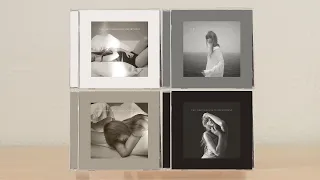 Taylor Swift - The Tortured Poets Department All The Editions CD UNBOXING