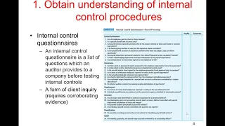 Internal controls in purchases and payables