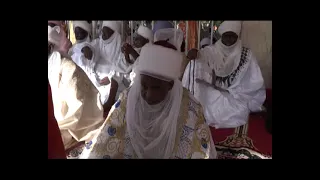 Matawalle, Yarima and Emir of Gusau Join other Faithfuls to Observe Eid Prayer