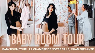 BABY ROOM TOUR💕 LA CHAMBRE DE NOTRE FILLE, MÉNAGE FIN DE GROSSESSE, ACCOUCHEMENT IMINENT, OSTHÉO